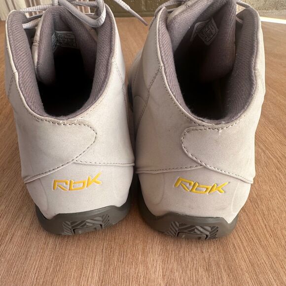 Reebok RB 811 FLU Men’s Size 15 Grey & Yellow Sneakers — Rare Vintage RBK - Picture 4 of 8